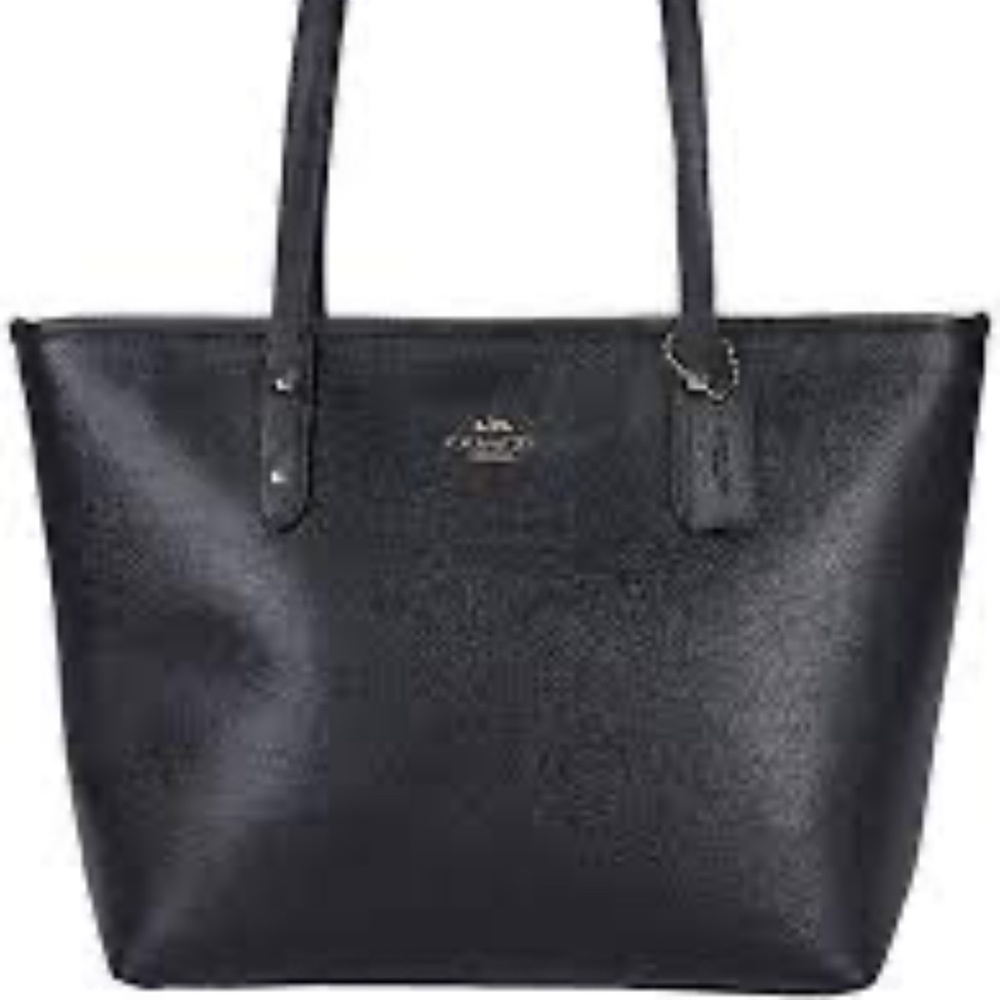 Black Coach Tote Purse